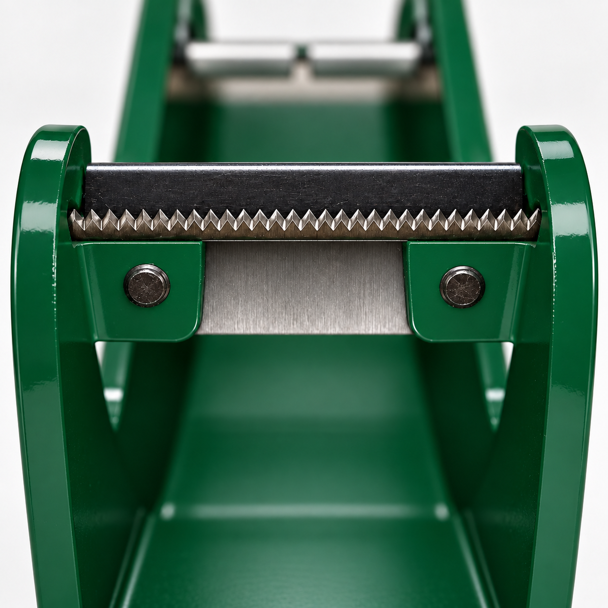 Tischabroller schwere Metallausführung für 50mm oder 2x25mm 2 Tischabroller Klebeband Nahaufnahme